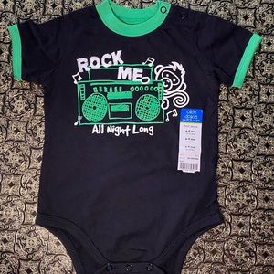 NEW Graphic Baby Short Sleeve Snap Shirt
